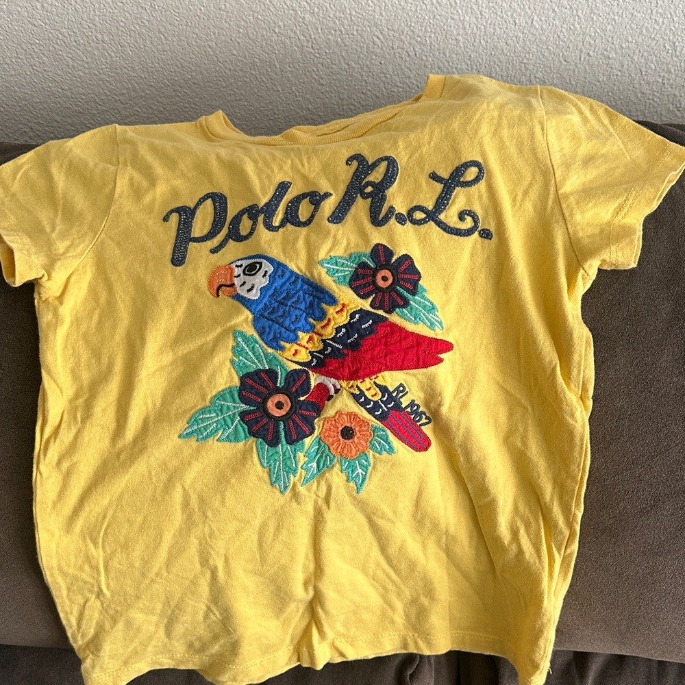 Polo by Ralph Lauren Yellow Parrot Tee